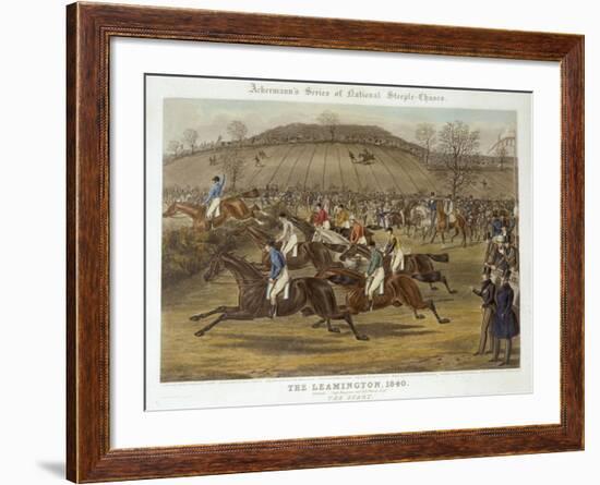 The Leamington, Oct. 20th 1840: the Start-Charles Hunt-Framed Giclee Print