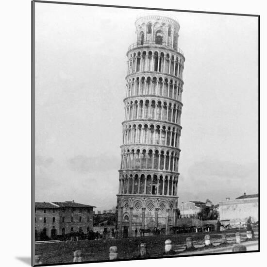 The Leaning Tower of Pisa, Italy, 1892-null-Mounted Giclee Print