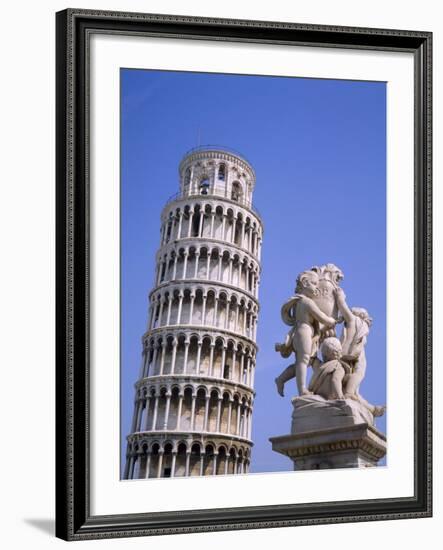 The Leaning Tower of Pisa, Pisa, Tuscany, Italy-Roy Rainford-Framed Photographic Print