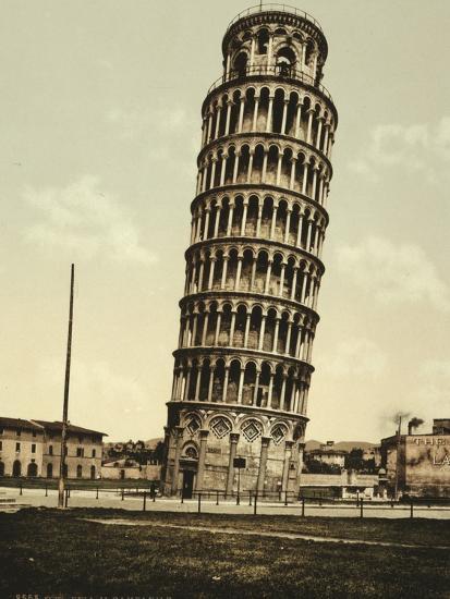 The Leaning Tower Pisa Italy C 1890 C 1900 Photographic Print Art Com
