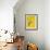 The Leap-Yellow-Tim Hayward-Framed Giclee Print displayed on a wall