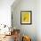 The Leap-Yellow-Tim Hayward-Framed Giclee Print displayed on a wall