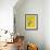 The Leap-Yellow-Tim Hayward-Framed Giclee Print displayed on a wall