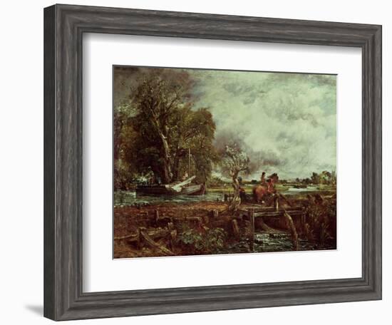 The Leaping Horse, c.1825-John Constable-Framed Giclee Print