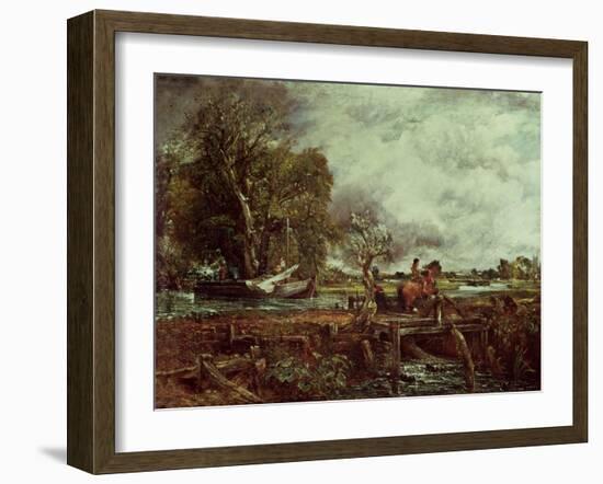 The Leaping Horse, c.1825-John Constable-Framed Giclee Print