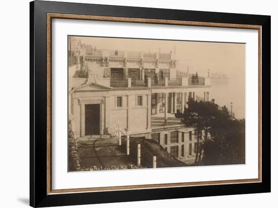 'The Leas Cliff Hall, Folkestone', late 19th-early 20th century-Unknown-Framed Giclee Print
