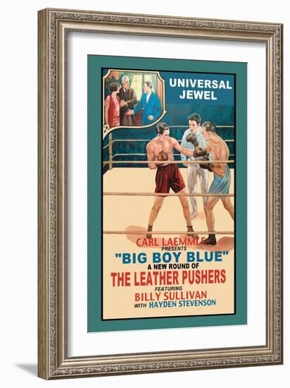 The Leather Pushers-null-Framed Art Print