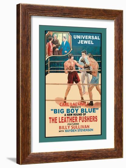 The Leather Pushers-null-Framed Art Print