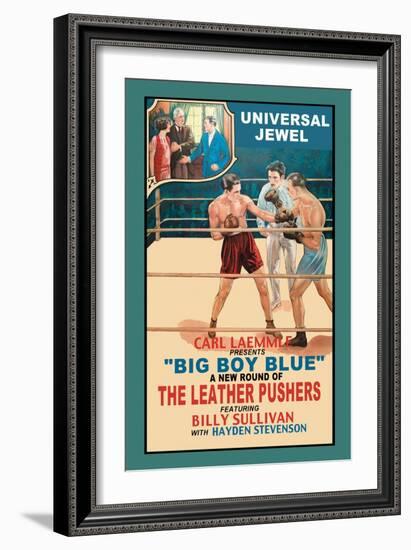 The Leather Pushers-null-Framed Art Print