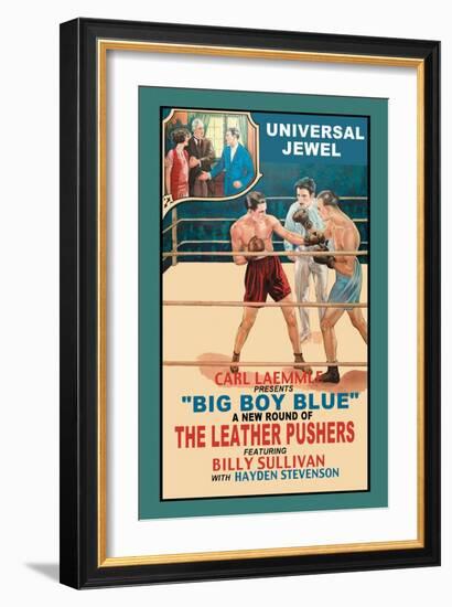 The Leather Pushers-null-Framed Art Print