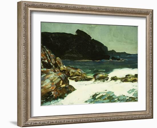 The Ledge, Cape Elizabeth, Maine, 1922-George Luks-Framed Giclee Print