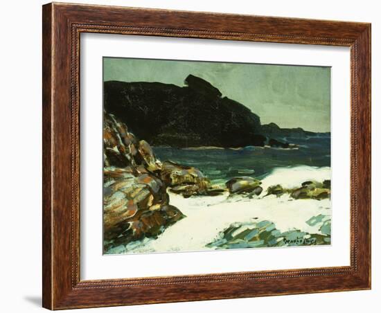 The Ledge, Cape Elizabeth, Maine, 1922-George Luks-Framed Giclee Print