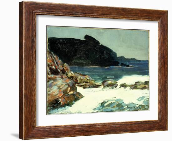 The Ledge, Elizabeth, Maine-George Luks-Framed Giclee Print