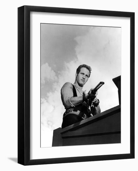 The Left Handed Gun, Paul Newman, 1958-null-Framed Photo
