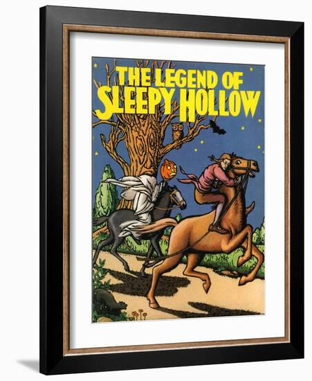 'The legend of Sleepy Hollow'-Frances Brundage-Framed Giclee Print