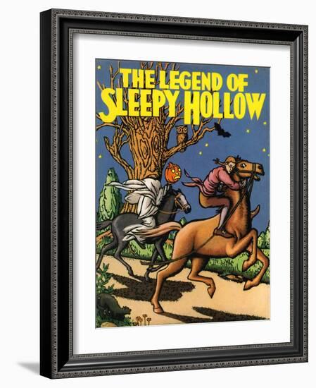 'The legend of Sleepy Hollow'-Frances Brundage-Framed Giclee Print