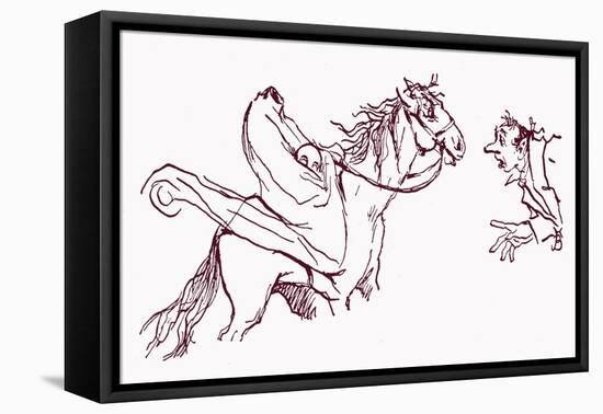 'The legend of Sleepy Hollow'-Frances Brundage-Framed Premier Image Canvas