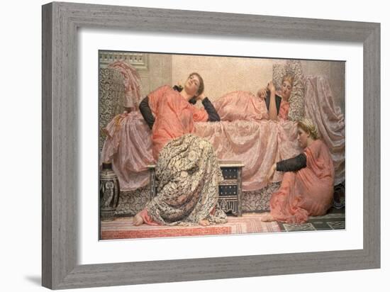 The Legend of Stillness, 1884-Albert Moore-Framed Giclee Print