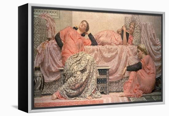 The Legend of Stillness, 1884-Albert Moore-Framed Premier Image Canvas