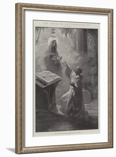 The Legend of the Coronation Oil-G.S. Amato-Framed Giclee Print