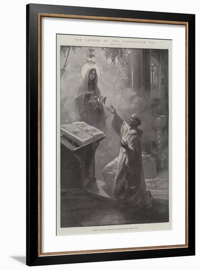 The Legend of the Coronation Oil-G.S. Amato-Framed Giclee Print