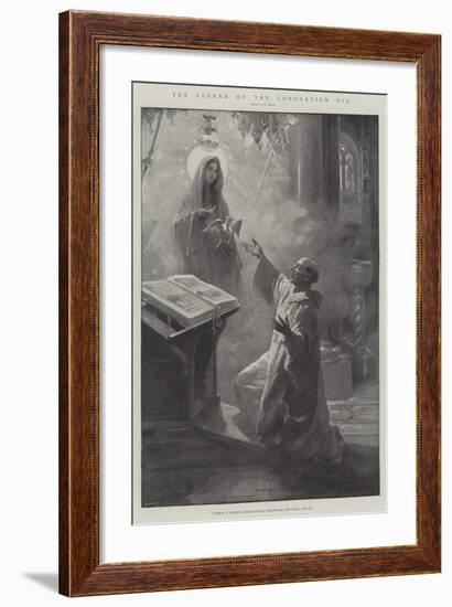 The Legend of the Coronation Oil-G.S. Amato-Framed Giclee Print