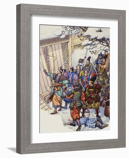 The Legend of the Forty-Seven Ronin-Pat Nicolle-Framed Giclee Print