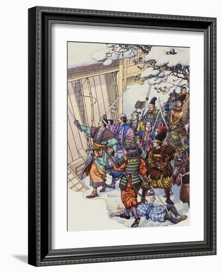 The Legend of the Forty-Seven Ronin-Pat Nicolle-Framed Giclee Print