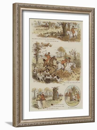 The Legend of the Laughing Oak-Randolph Caldecott-Framed Giclee Print