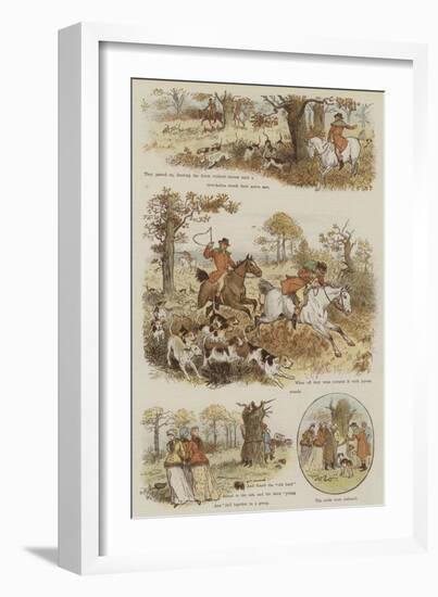 The Legend of the Laughing Oak-Randolph Caldecott-Framed Giclee Print