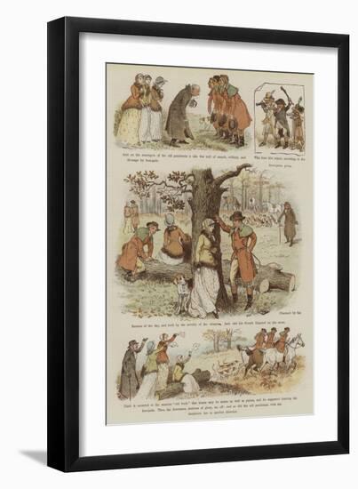 The Legend of the Laughing Oak-Randolph Caldecott-Framed Giclee Print