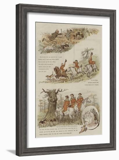 The Legend of the Laughing Oak-Randolph Caldecott-Framed Giclee Print