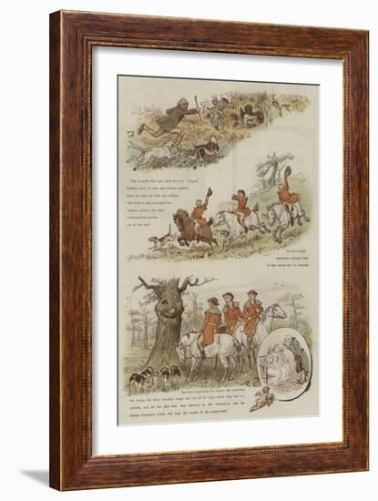 The Legend of the Laughing Oak-Randolph Caldecott-Framed Giclee Print