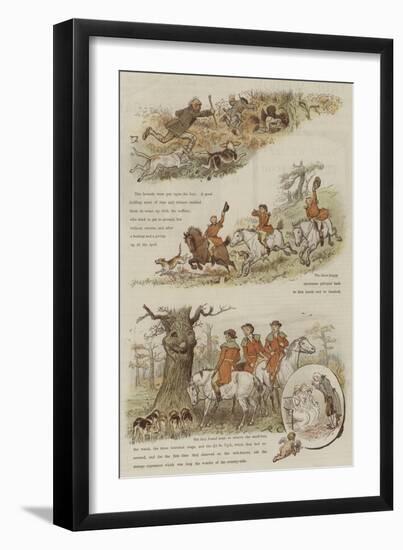 The Legend of the Laughing Oak-Randolph Caldecott-Framed Giclee Print