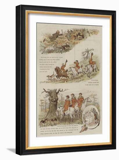 The Legend of the Laughing Oak-Randolph Caldecott-Framed Giclee Print