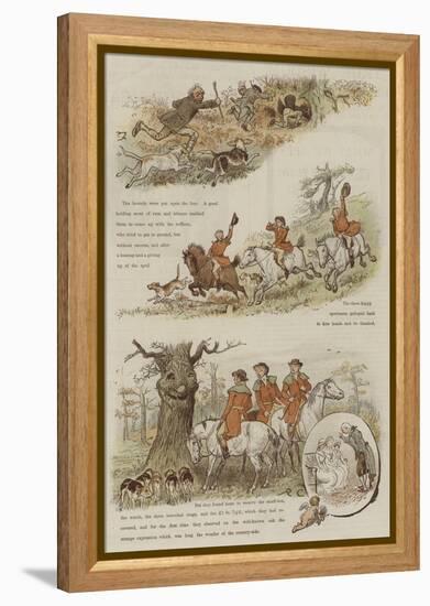 The Legend of the Laughing Oak-Randolph Caldecott-Framed Premier Image Canvas