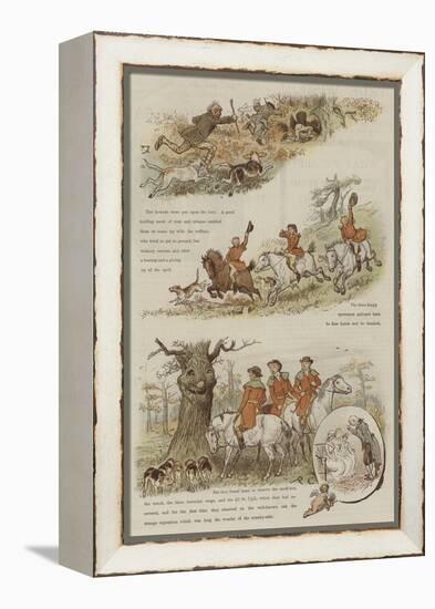 The Legend of the Laughing Oak-Randolph Caldecott-Framed Premier Image Canvas