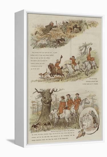 The Legend of the Laughing Oak-Randolph Caldecott-Framed Premier Image Canvas