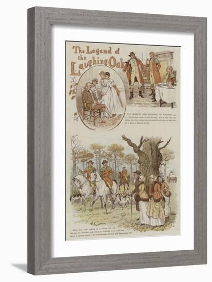 The Legend of the Laughing Oak-Randolph Caldecott-Framed Giclee Print