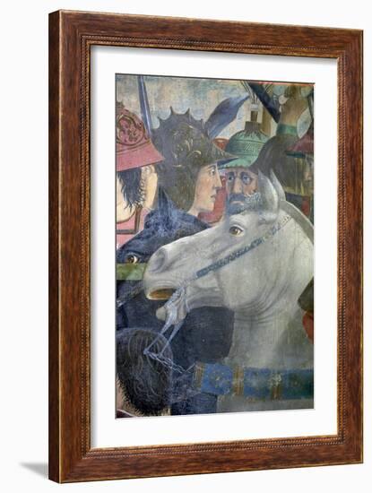 The Legend of the True Cross, the Battle of Heraclius and Chosroes-Piero della Francesca-Framed Giclee Print