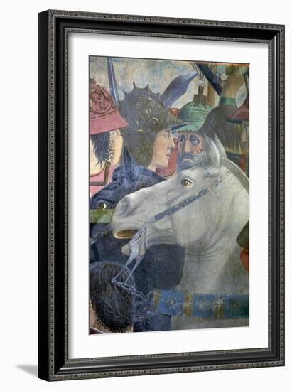 The Legend of the True Cross, the Battle of Heraclius and Chosroes-Piero della Francesca-Framed Giclee Print