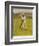 The Legendary Cricketer, Dr. W.G. Grace Poised with His Bat-null-Framed Photographic Print