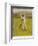 The Legendary Cricketer, Dr. W.G. Grace Poised with His Bat-null-Framed Photographic Print