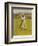 The Legendary Cricketer, Dr. W.G. Grace Poised with His Bat-null-Framed Photographic Print