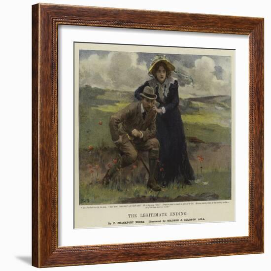 The Legitimate Ending-Solomon Joseph Solomon-Framed Giclee Print