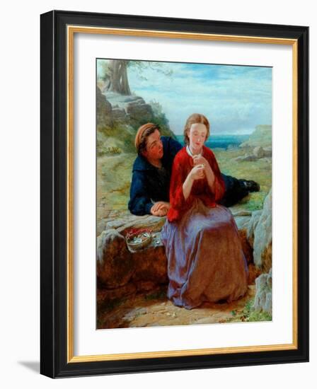 The Leisure Hour, 1862-George Smith-Framed Giclee Print
