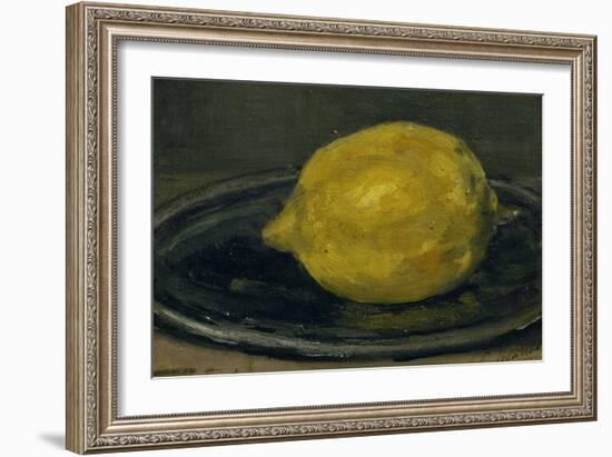 The Lemon, 1880-Edouard Manet-Framed Giclee Print