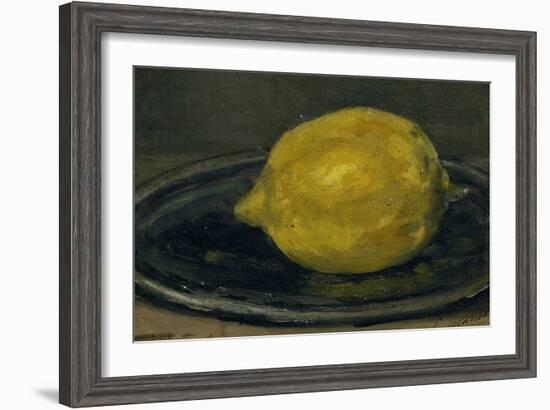 The Lemon, 1880-Edouard Manet-Framed Giclee Print