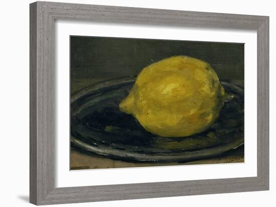 The Lemon, 1880-Edouard Manet-Framed Giclee Print