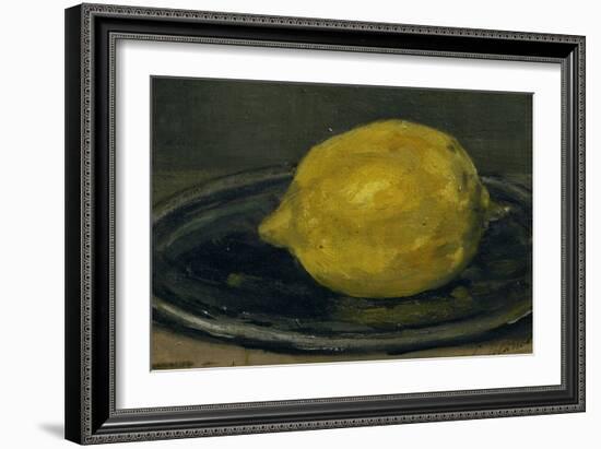 The Lemon, 1880-Edouard Manet-Framed Giclee Print